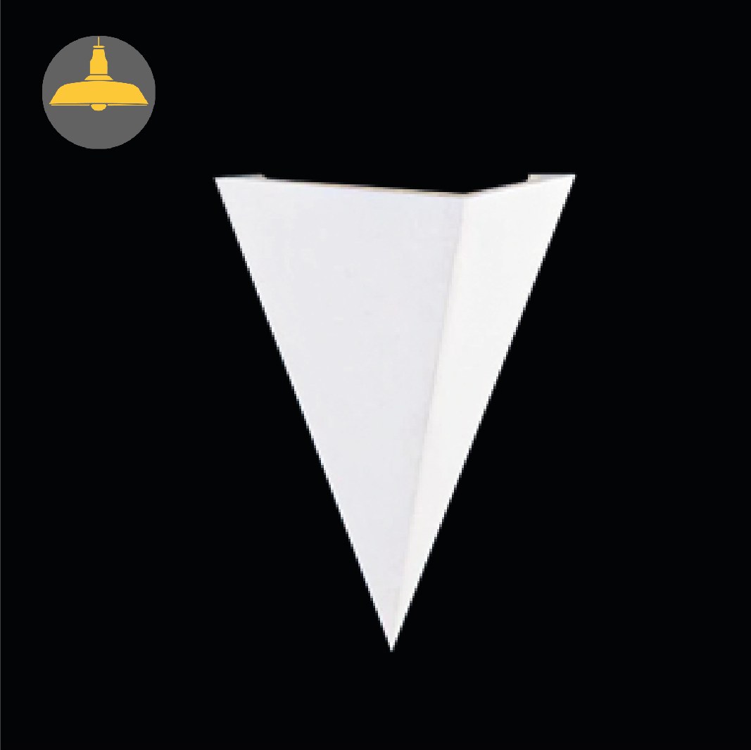 فریم گچی(قاب هالوژن) سفید-کد triangle-t2201-پس کرایه