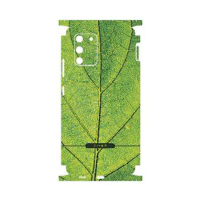 برچسب پوششی ماهوت مدل Leaf-Texture-FullSkin مناسب برای گوشی موبایل سامسونگ Galaxy S10 Lite