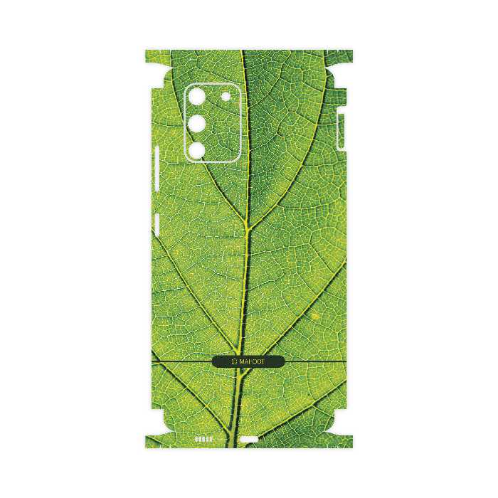 برچسب پوششی ماهوت مدل Leaf-Texture-FullSkin مناسب برای گوشی موبایل سامسونگ Galaxy S10 Lite