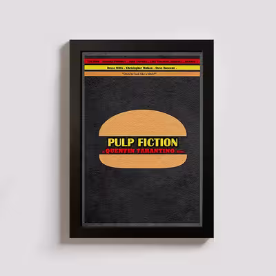 تابلو مدل فیلم pulp fiction BL031