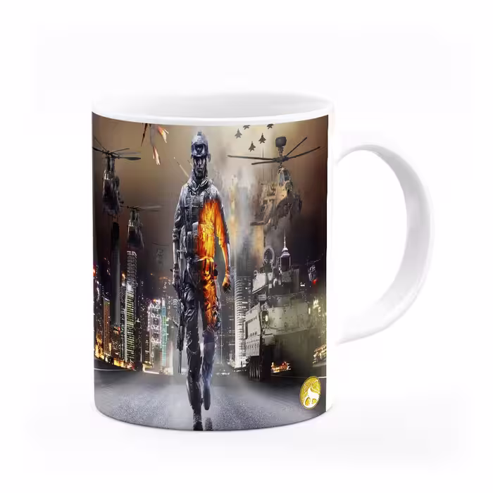 ماگ هومرو طرح بتلفیلد Battlefield مدل MG6969