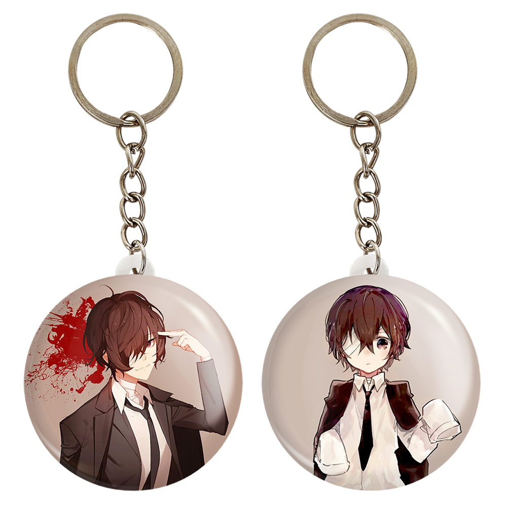 جاکلیدی خندالو مدل دازای اوسامو انیمه سگ های ولگرد بانگو کد 1013810141 مجموعه 2 عددی