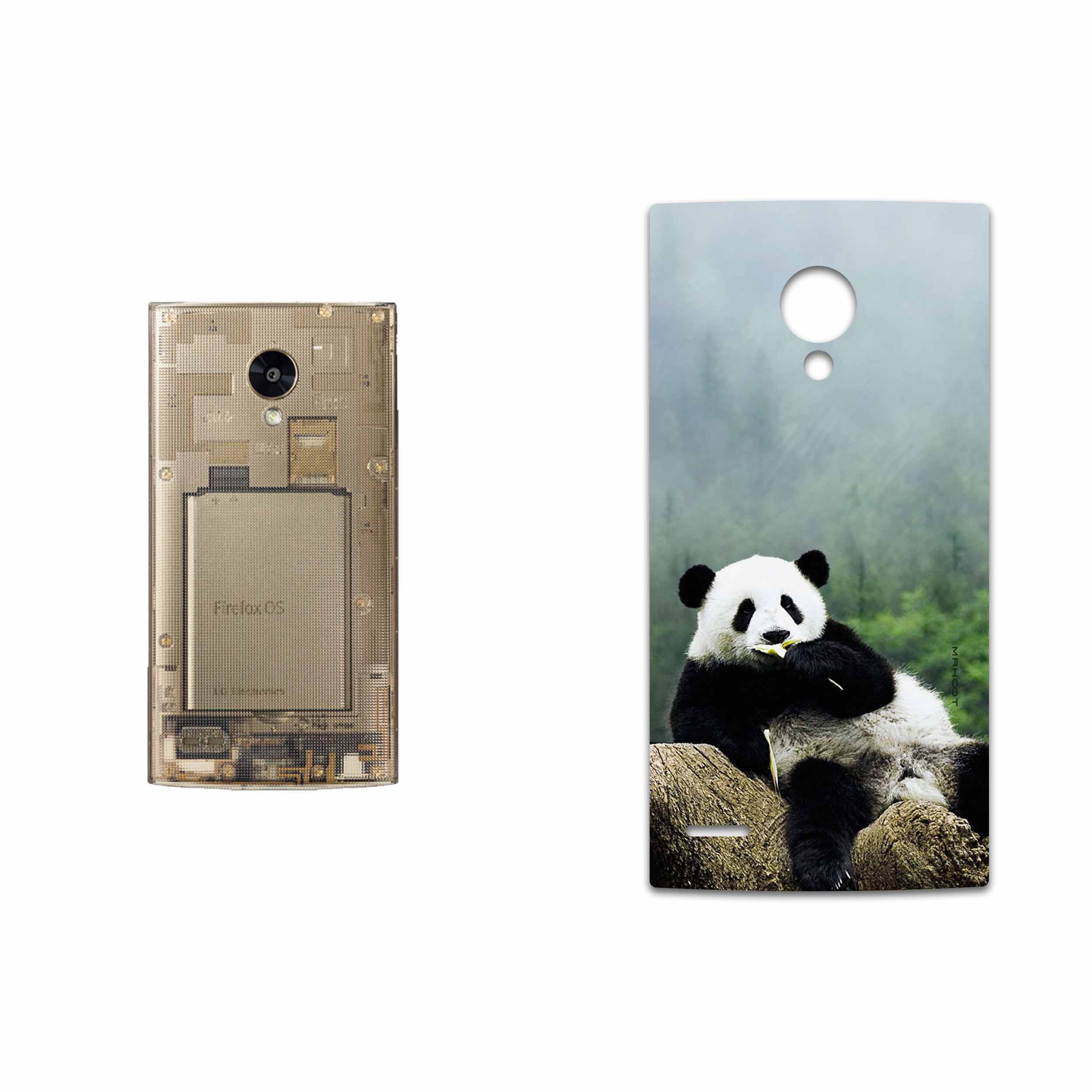برچسب پوششی ماهوت مدل Panda مناسب برای گوشی موبایل ال جی FX0 Firefox