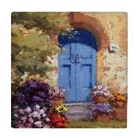  زیر لیوانی طرح حیاط مدیترانه ای کد    3616334_1582