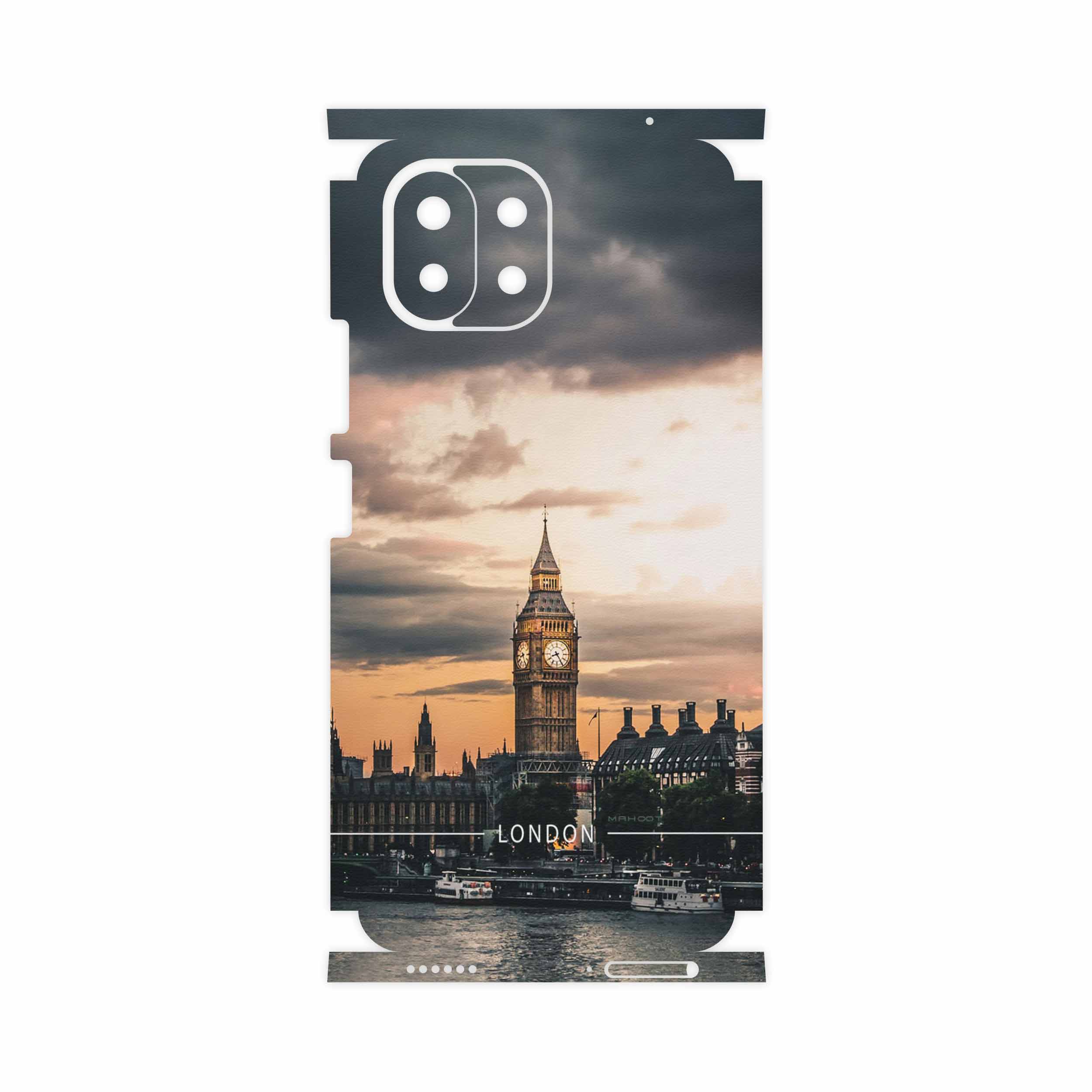 برچسب پوششی ماهوت مدل London-City-FullSkin مناسب برای گوشی موبایل شیائومی MI 11 LITE
