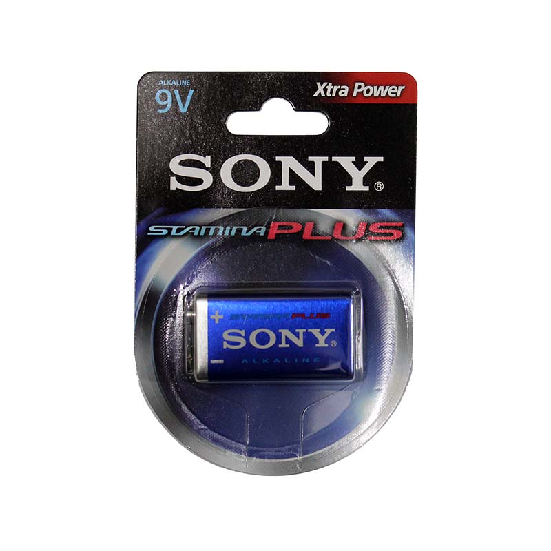 باتری کتابی سونی آلکالاین Sony Stamina Plus 9V