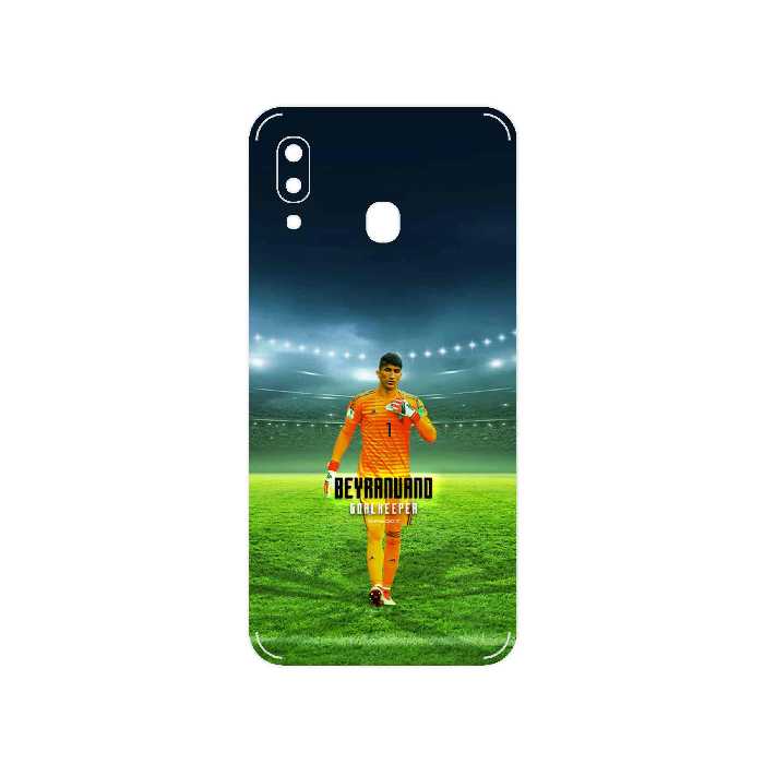 برچسب پوششی ماهوت مدل Alireza Beiranvand مناسب برای گوشی موبایل سامسونگ Galaxy A20e