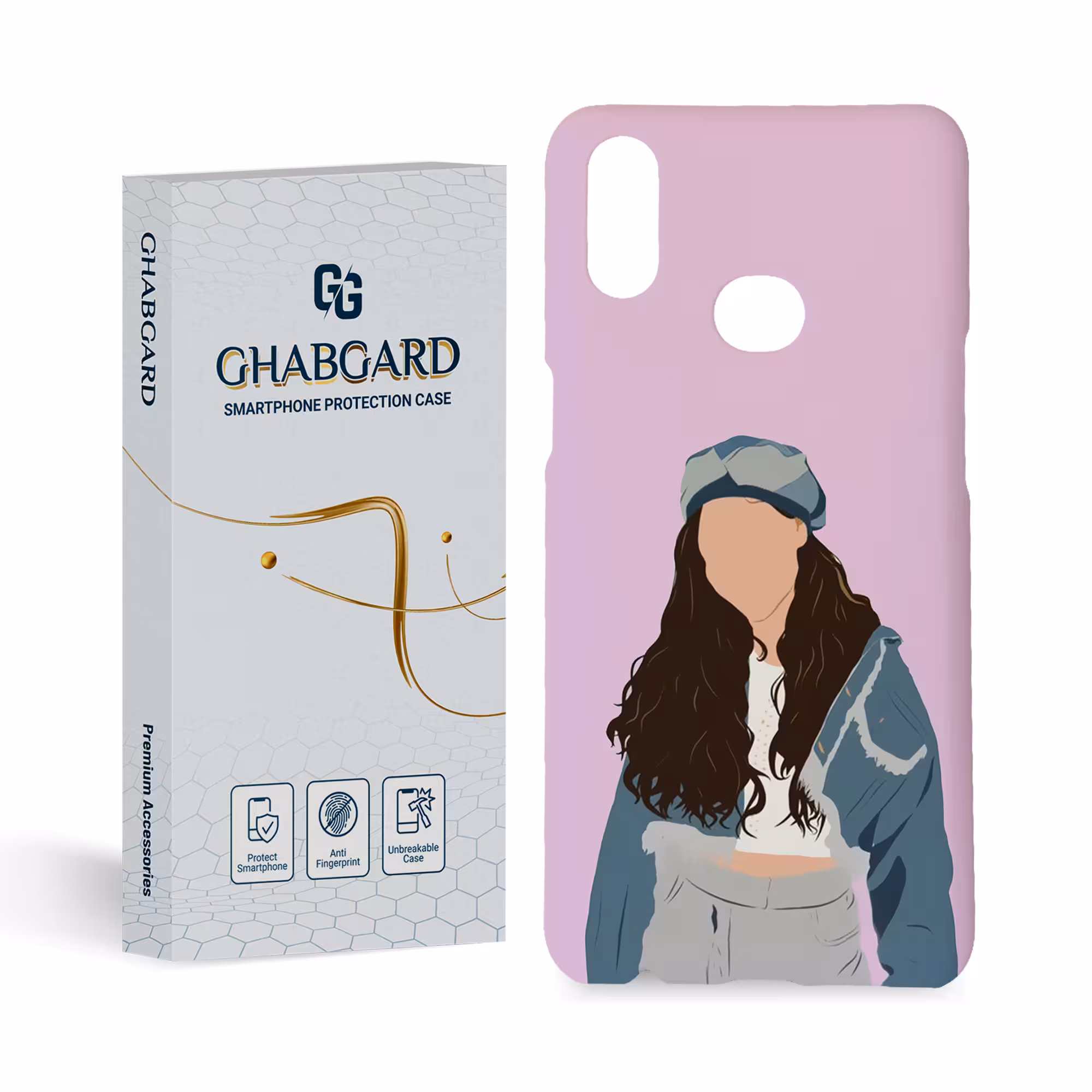 کاور قاب گارد مدل دخترانه مناسب برای گوشی موبایل سامسونگ  galaxy a10s