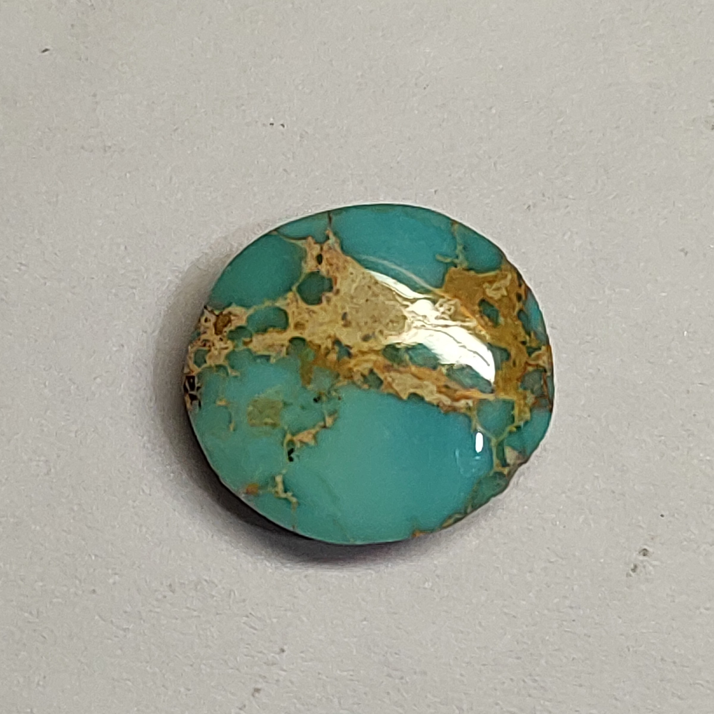 فیروزه نیشابوری شجر دار طلایی بدون احیا