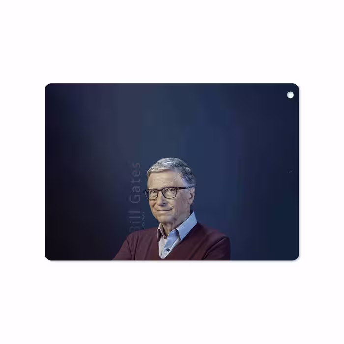برچسب پوششی ماهوت مدل Bill Gates مناسب برای تبلت اپل iPad 9.7 (GEN 5) 2017 A1822