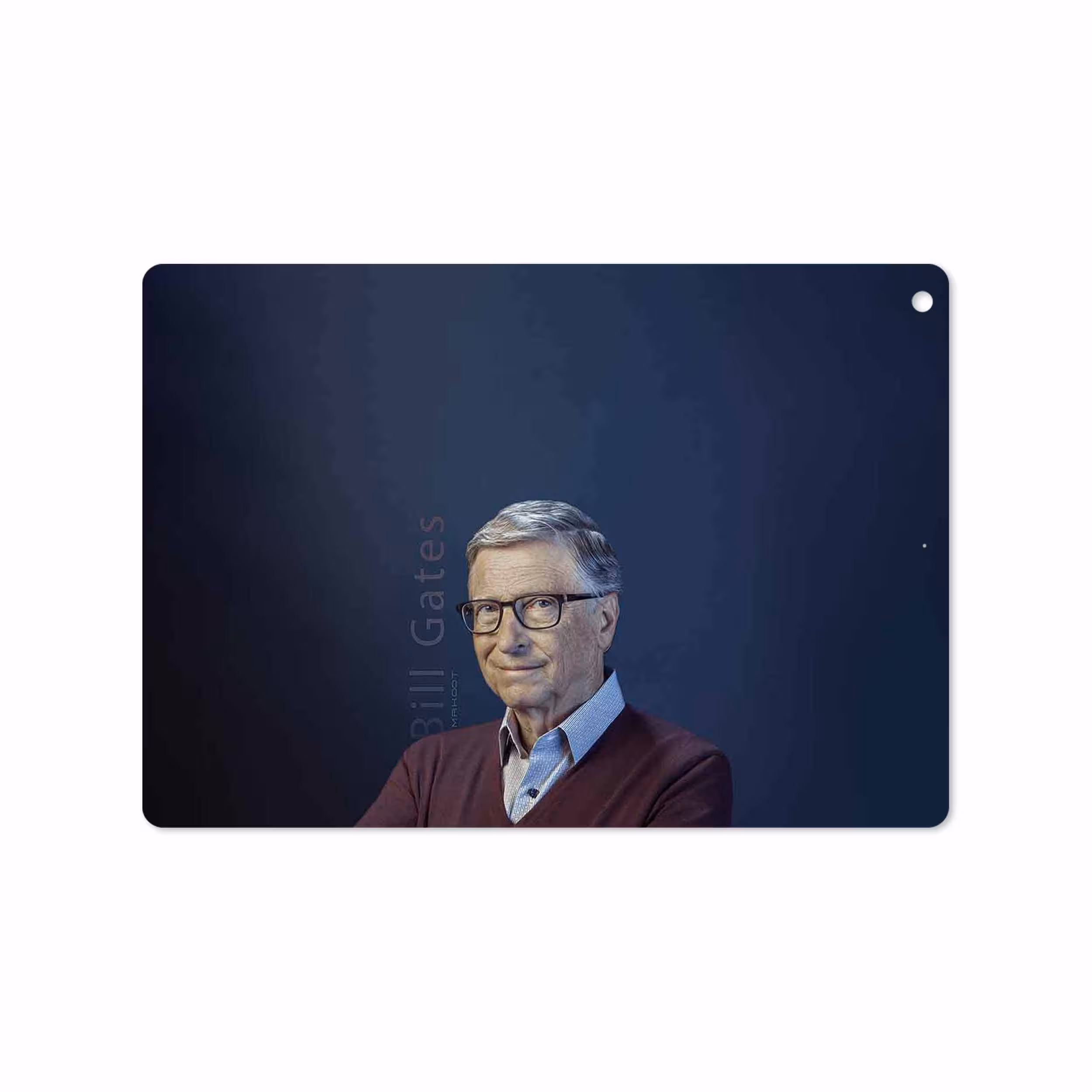 برچسب پوششی ماهوت مدل Bill Gates مناسب برای تبلت اپل iPad 9.7 (GEN 5) 2017 A1822