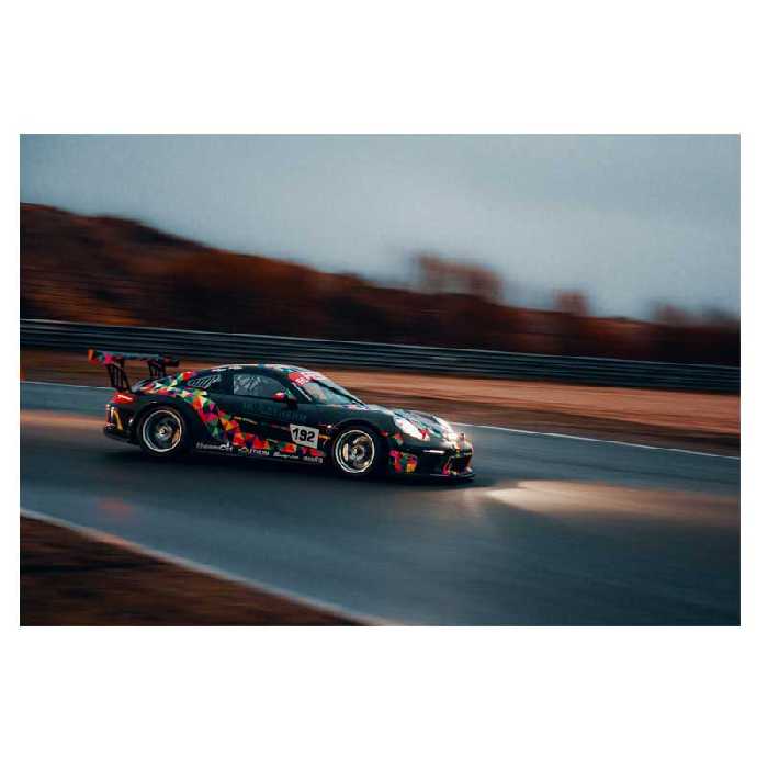 تابلو شاسی طرح ماشین مدل پورشه کد 771