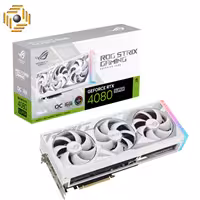 کارت گرافیک ایسوس مدل ROG Strix GeForce RTX 4080 SUPER 16GB GDDR6X White OC Edition