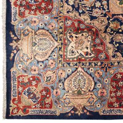 فرش قدیمی دستباف یازده و نیم متری سی پرشیا کد 187292