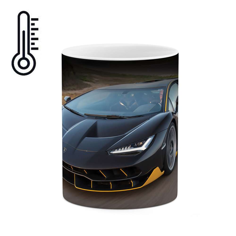 ماگ حرارتی طرح ماشین لامبورگینی ( Lamborghini )  مدل mgph10513