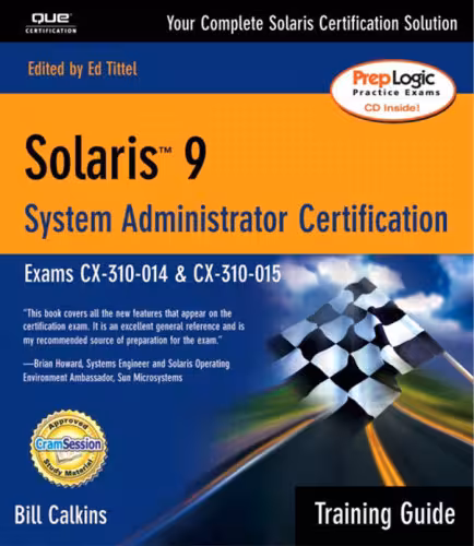 خرید و دانلود نسخه کامل کتاب Solaris 9 System Administration Training Guide (Exam CX-310-014 and CX-310-015)