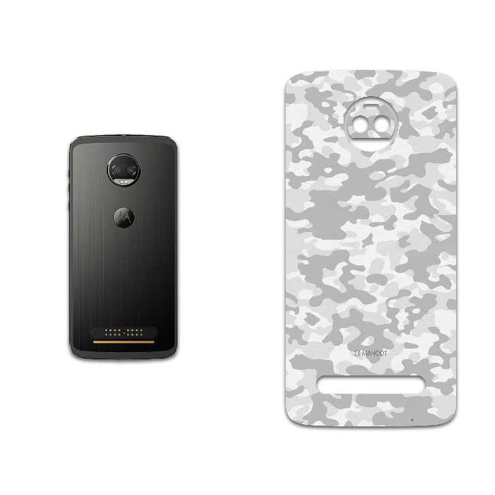برچسب پوششی ماهوت مدل Army-Snow مناسب برای گوشی موبایل موتورولا Moto Z2 Force