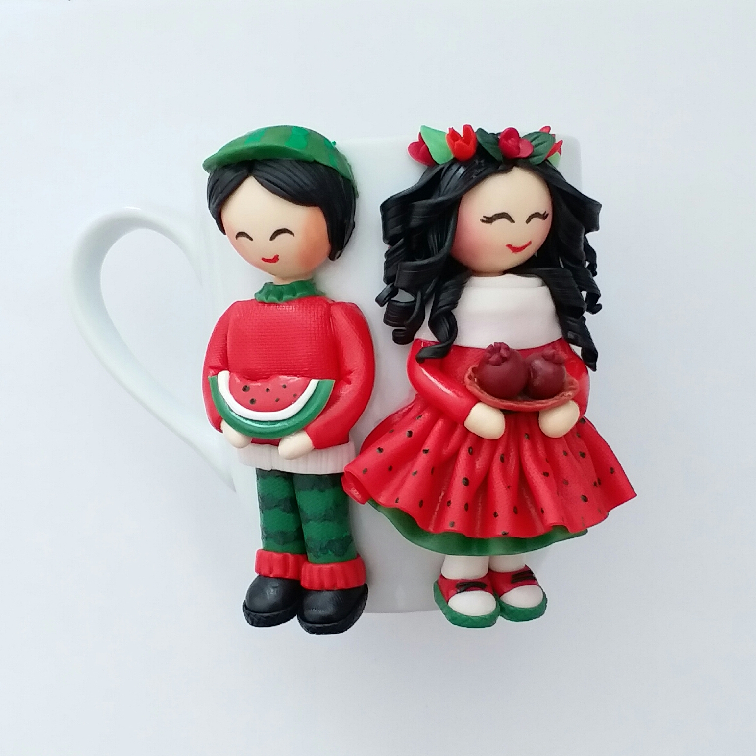 ماگ مدل عروس داماد D355