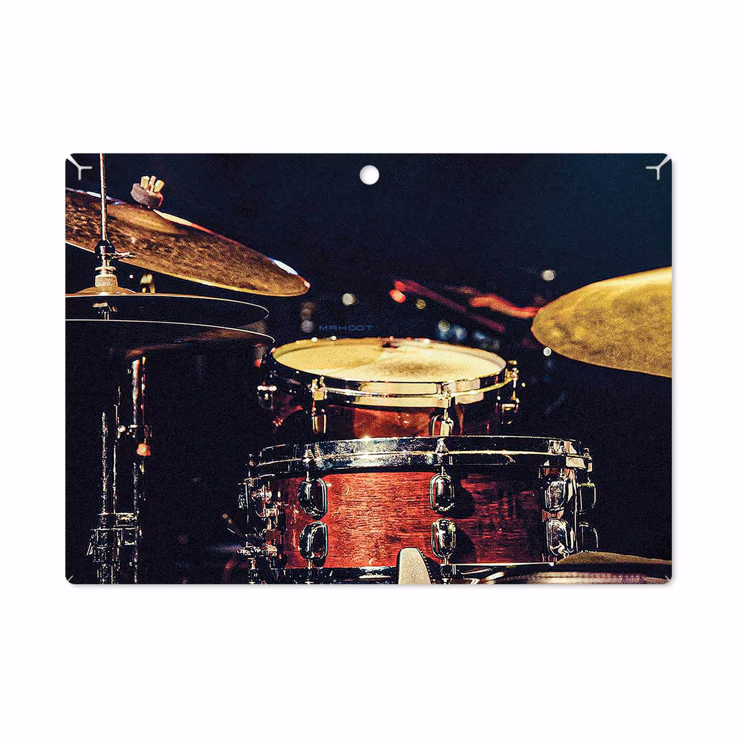 برچسب پوششی ماهوت مدل Drum Kit مناسب برای تبلت لنوو Miix 320 2017