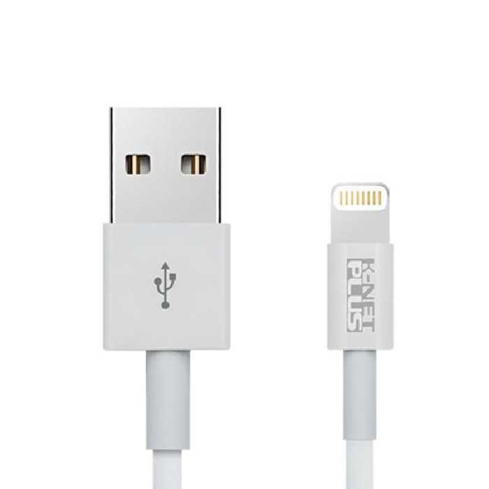 کابل تبدیل USB به لایتنینگ کی نت پلاس مدل IPH-10 طول 1.2 متر