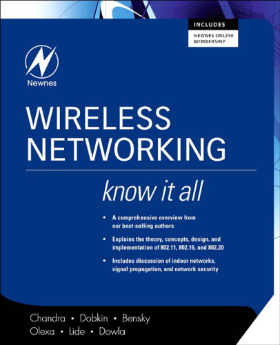 خرید و دانلود نسخه کامل کتاب Know it All. Wireless Networking