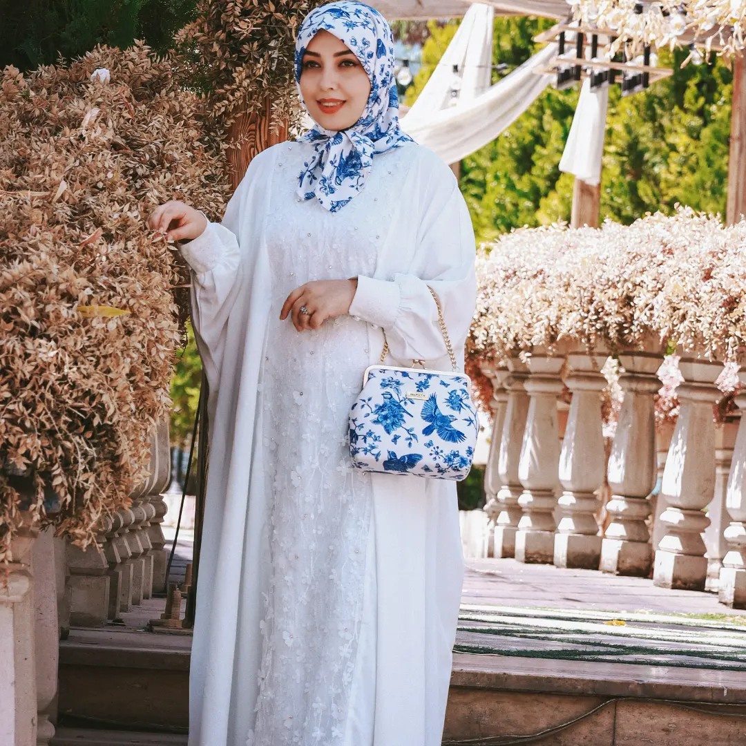 عبا سفید عقد، عبا ی سفید مناسب عقد و عروسی