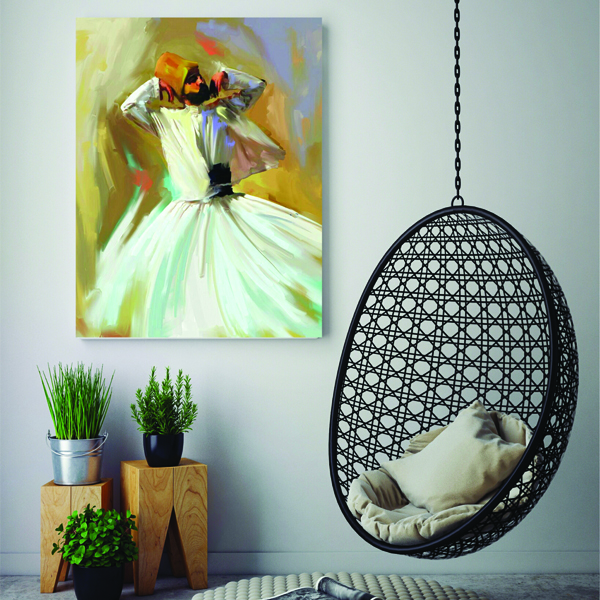 تابلو بوم مدل رقص سماع کد AR8050