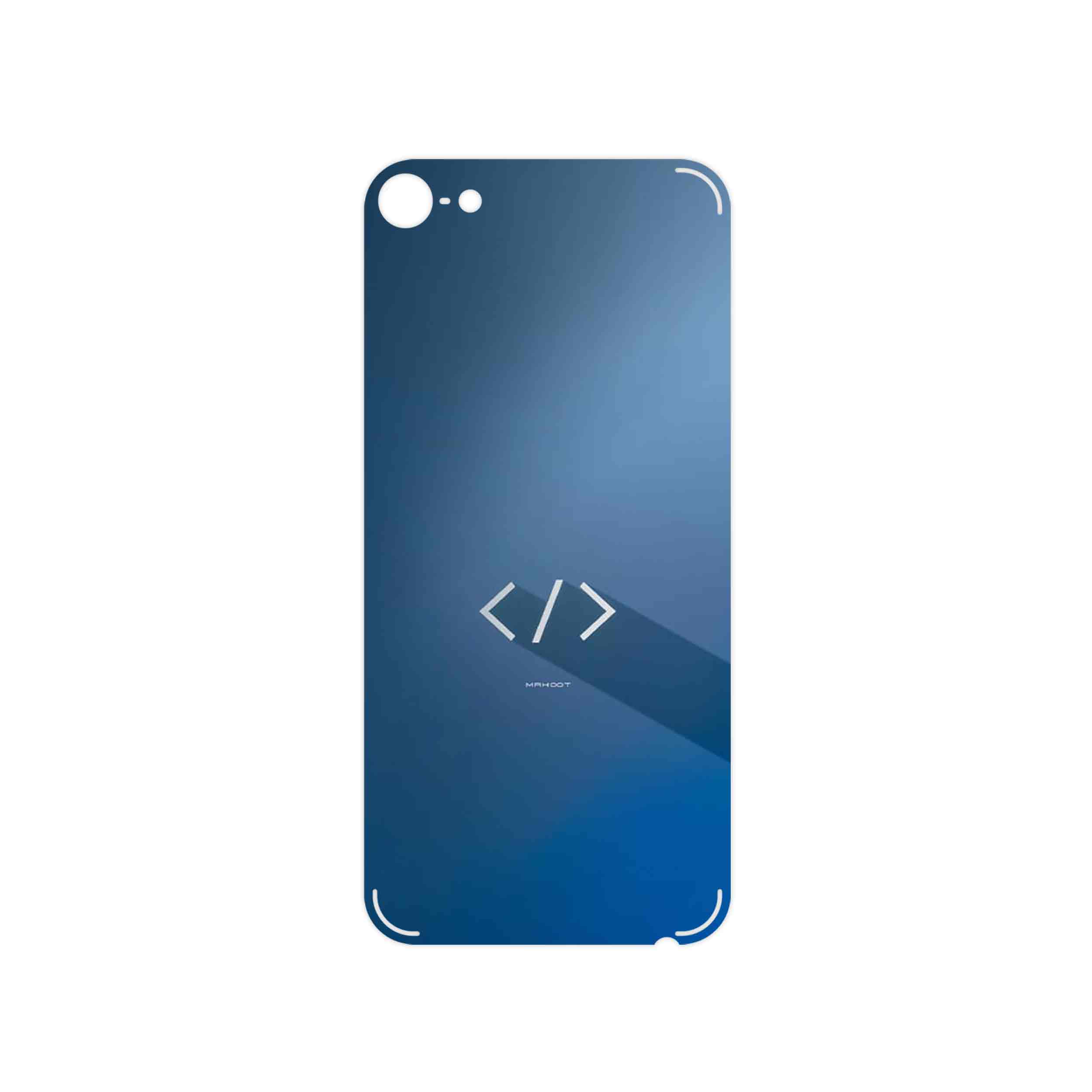 برچسب پوششی ماهوت مدل Minimal Coding icon مناسب برای گوشی موبایل اپل iPod touch 6th generation