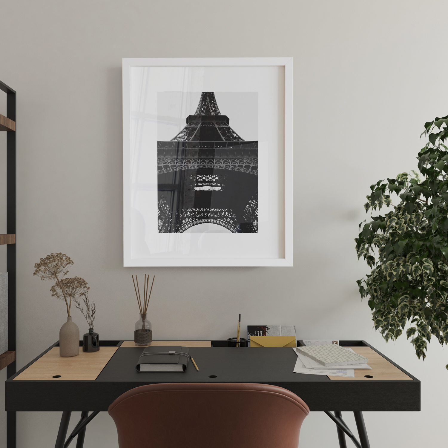 تابلو دکوراتیو طرح برج ایفل کد 267