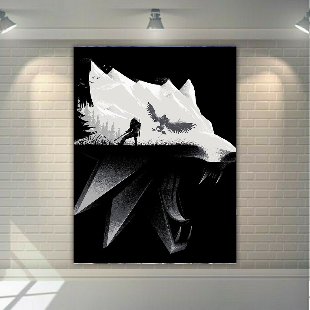 تابلو بوم طرح گیم ویچر مدل SDB1340