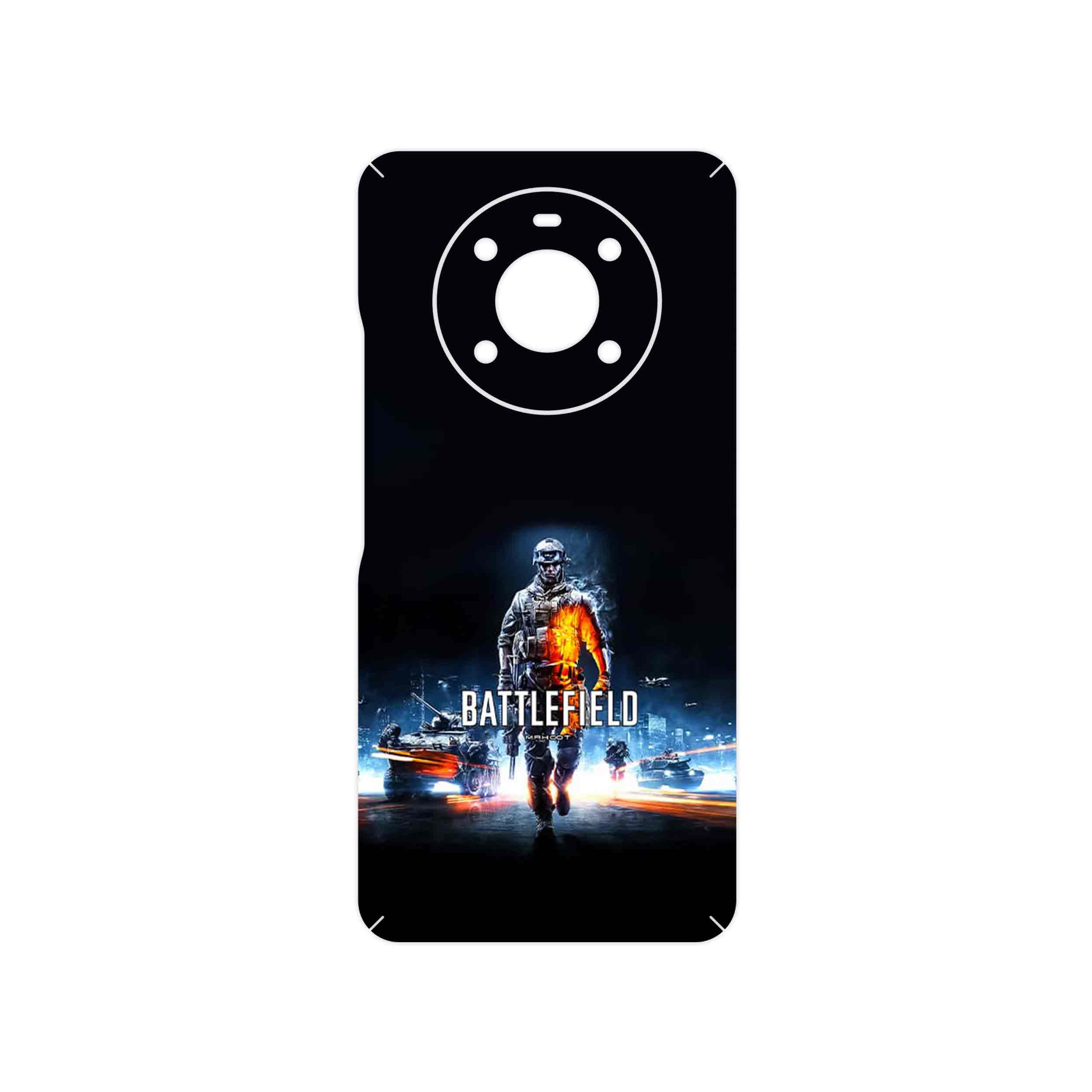 برچسب پوششی ماهوت مدل Battlefield Game Series مناسب برای گوشی موبایل آنر X9 4G