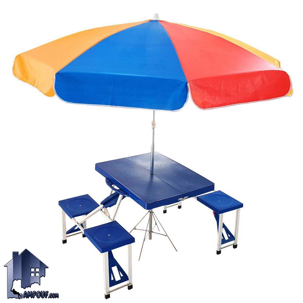 میز و صندلی تاشو DTH100