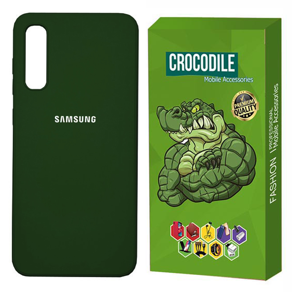 کاور مدل Sili-LE مناسب برای گوشی موبایل سامسونگ Galaxy A750