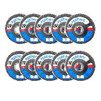 مجموعه 10 عددی سنباده فلاپ دیسک اگبانت کد ZR-P60