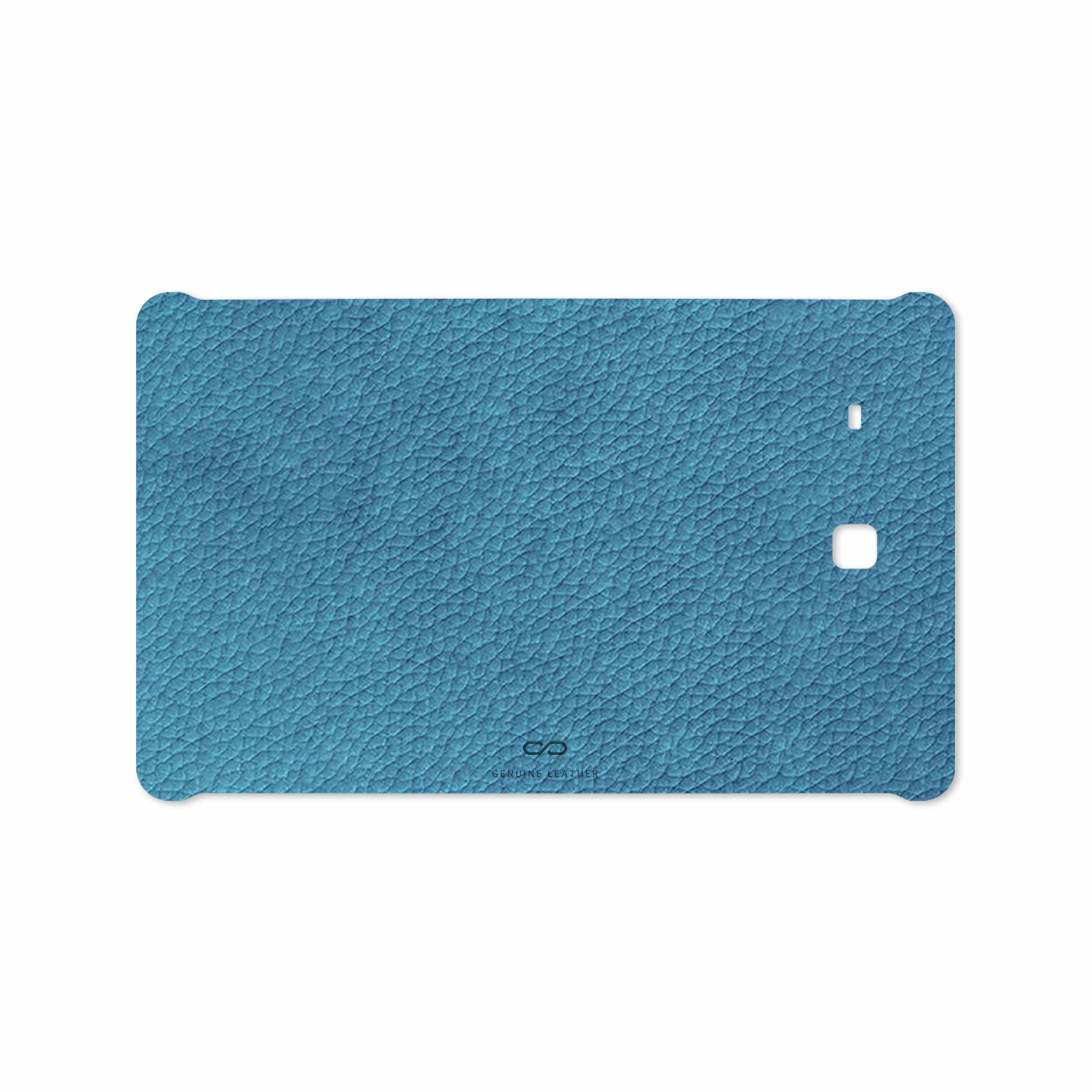 برچسب پوششی ماهوت مدل Blue-Leather مناسب برای تبلت سامسونگ Galaxy Tab E 9.6 2015 T561