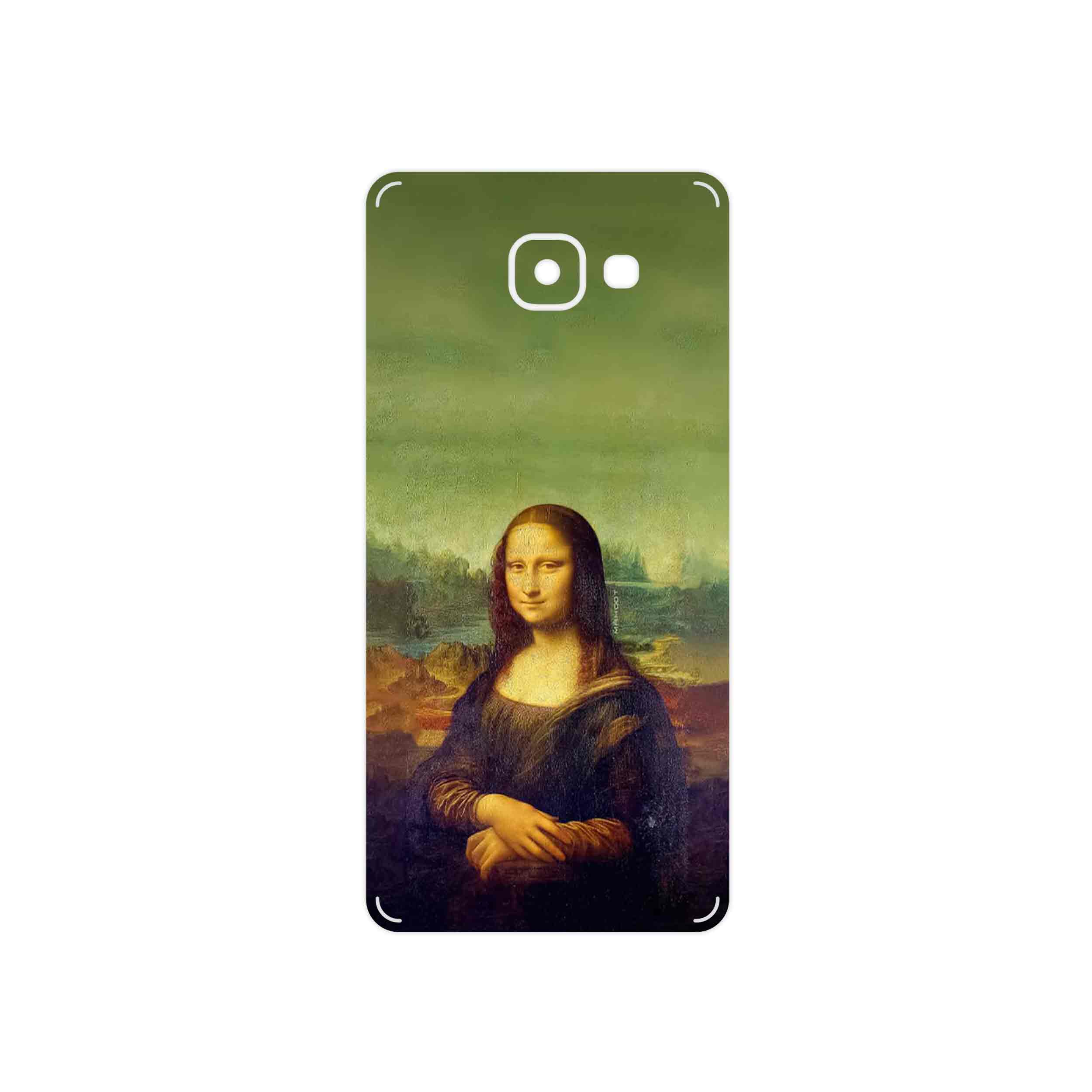 برچسب پوششی ماهوت مدل Mona Lisa of da Vinci مناسب برای گوشی موبایل سامسونگ Galaxy A7 2016