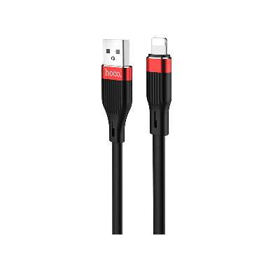 کابل تبدیل  USB به لایتنینگ هوکو مدل   U72 Silicone  طول 1.2 متر