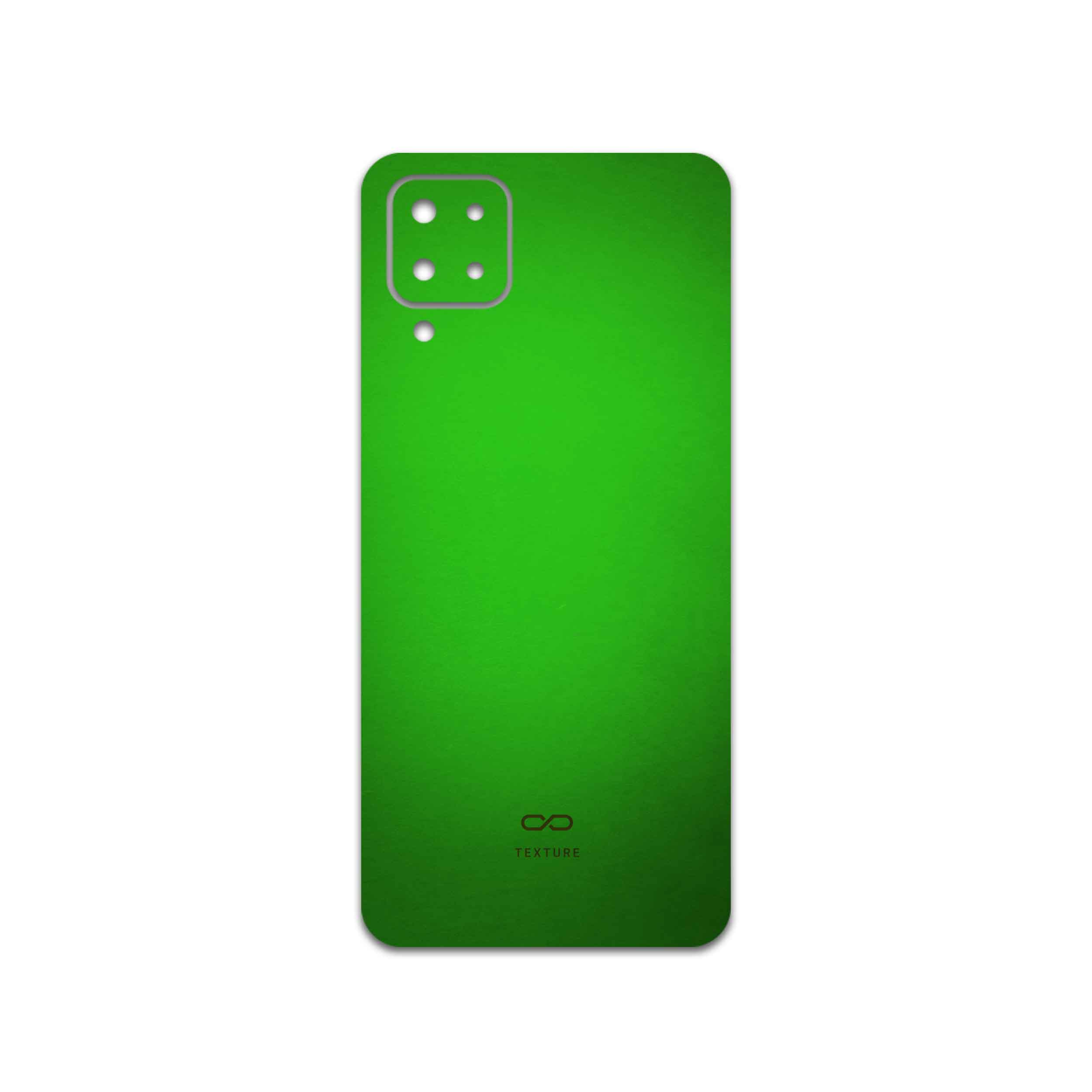 برچسب پوششی ماهوت مدل Metallic-Green مناسب برای گوشی موبایل سامسونگ Galaxy F12