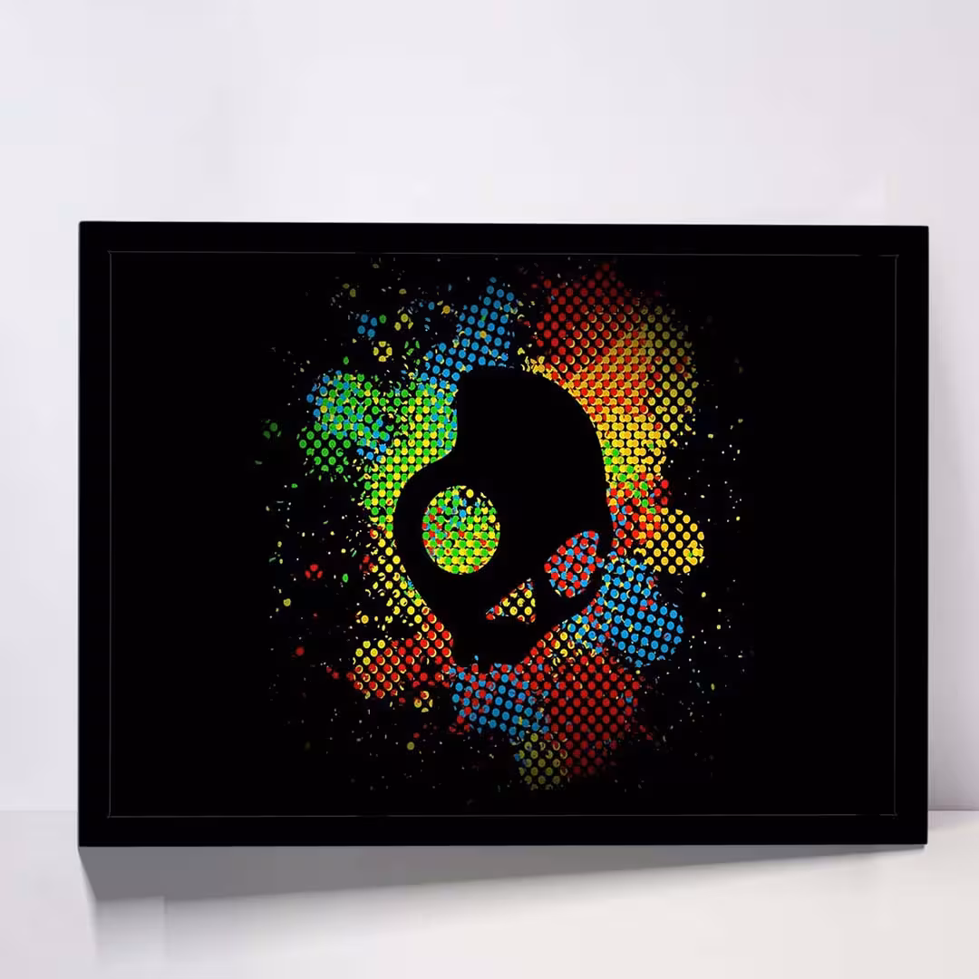 تابلو مدل skull candy کد F-17004