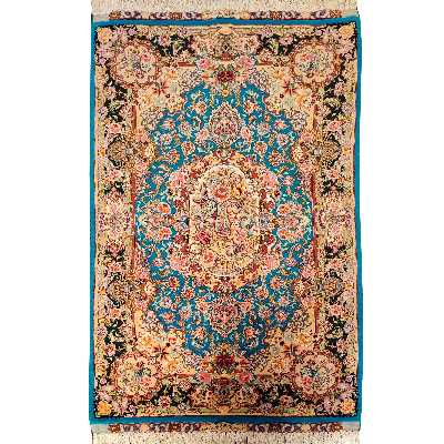 فرش دستبافت دو متری طرح سالاری تبریز کد SH 84