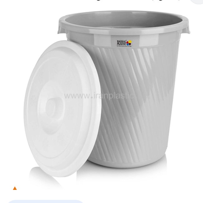 سطل درب دار مونا 710 ایده ال