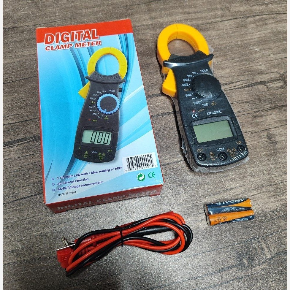 اهمتر انبری کلمپی مدل DT3266L