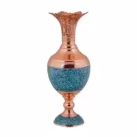 گلدان فیروزه کوبی آقاجانی مدل F069
