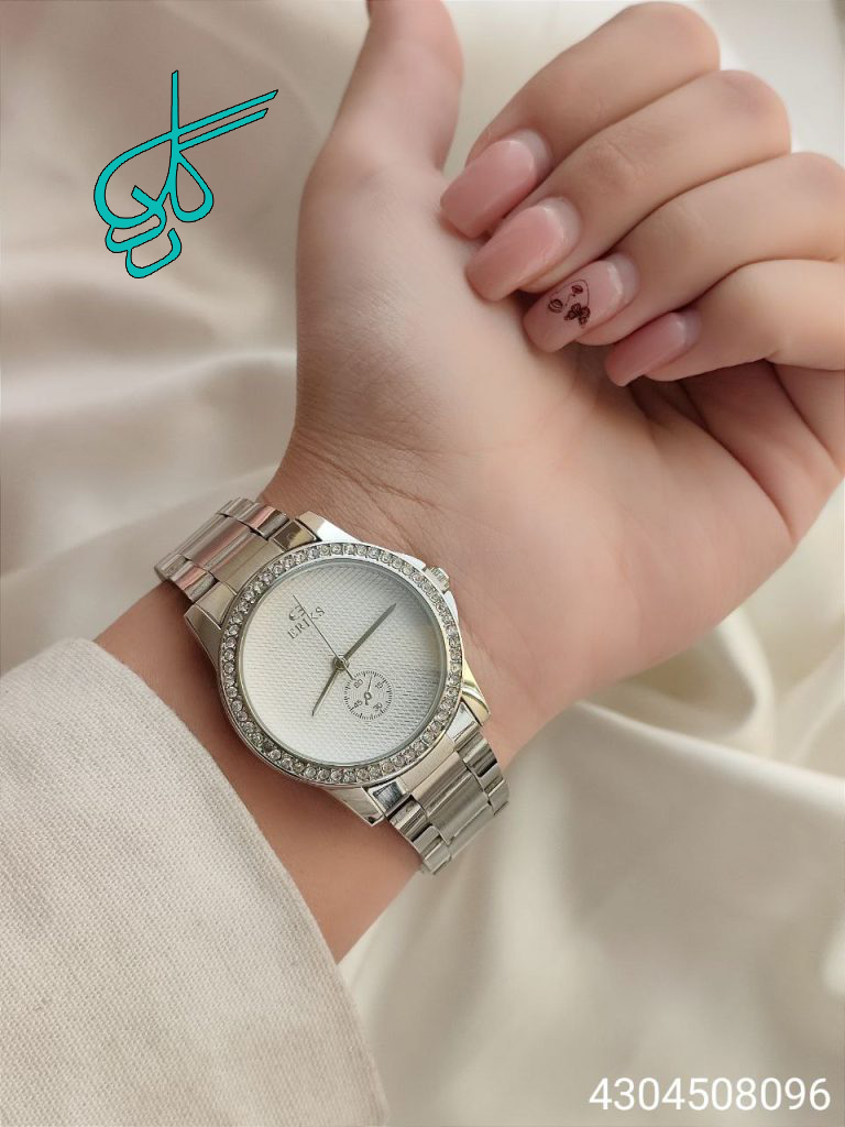 خرید ساعت زنانه رنگ ثابت نقره ای کیفیت عالی کد 1915858 - ردگل