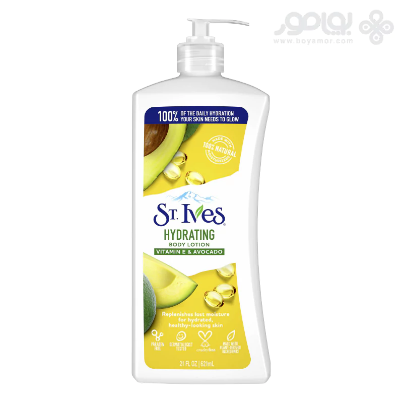 لوسیون بدن آبرسان سنت ایوز مدل HYDRATING حجم 621 میل
