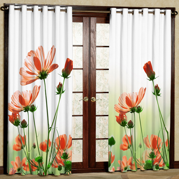 پرده مدل مخمل پانچی کد 7215 سایز 280x140 سانتی متر