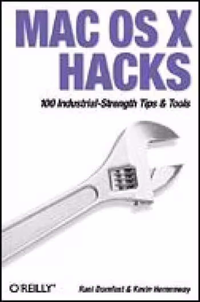 خرید و دانلود نسخه کامل کتاب Mac OS X Hacks