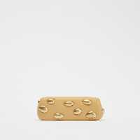 کیف مجلسی زنانه زارا CLUTCH WITH METAL APPLIQUÉS | تهران زارا TehranZara