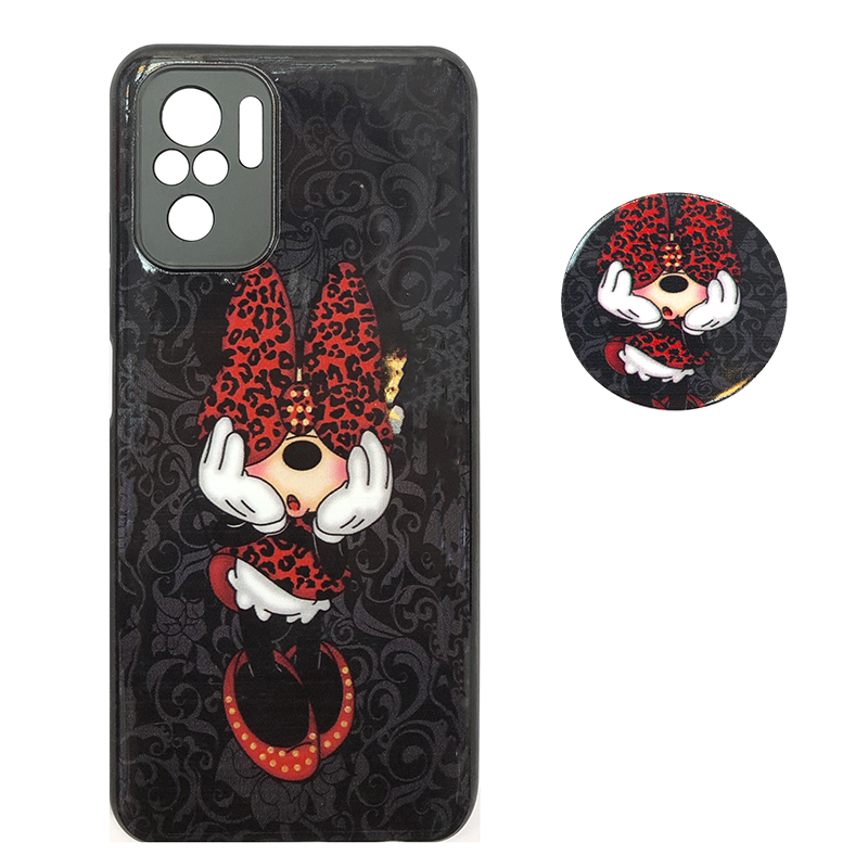 کاور مدل TD-001 مناسب برای گوشی موبایل شیائومی Redmi Note 10 4G به همراه پایه نگهدارنده