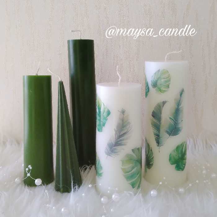 شمع های استوانه